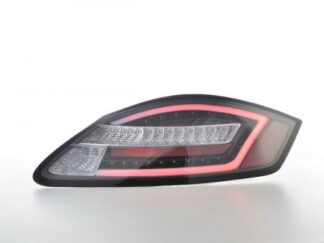 LED-takavalot Porsche Boxster Typ 987 vm. 04-09 musta Takavalot