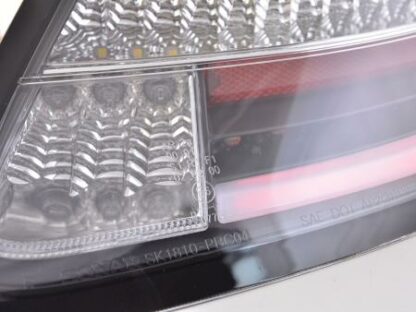 LED-takavalot Porsche Boxster Typ 987 vm. 04-09 musta Takavalot 3