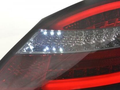 LED-takavalot Porsche Boxster Typ 987 vm. 04-09 punainen/smoke dynaamisella vilkulla Takavalot 3