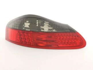 LED-takavalot Porsche Boxster type 986 vm. 1996-2004 musta/punainen Takavalot