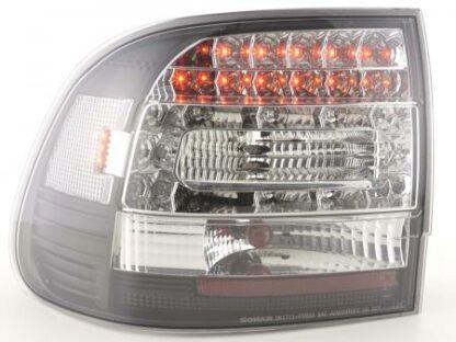 LED-takavalot Porsche Cayenne type 955 vm. 02-06 musta Takavalot 2