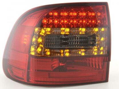 LED-takavalot Porsche Cayenne Typ 955 vm. 02-06 punainen/musta Takavalot 4