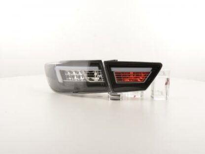 LED-takavalot Renault Clio 4 (X98) vm. from 2012 musta Takavalot 4