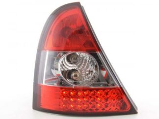 LED-takavalot Renault Clio type B vm. 98-01 kirkas/punainen Takavalot