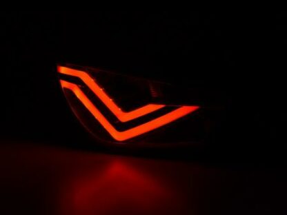 LED-takavalot Seat Ibiza 6J 3-TÃ¼rer vm. 08-12 punainen/kirkas Takavalot 4