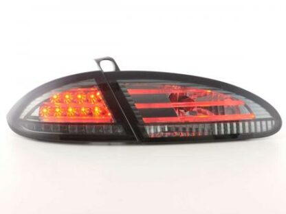 LED-takavalot Seat Leon Typ 1P vm. 05- musta Takavalot