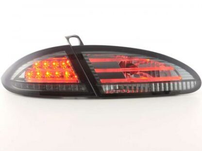 LED-takavalot Seat Leon Typ 1P vm. 05- musta Takavalot 2