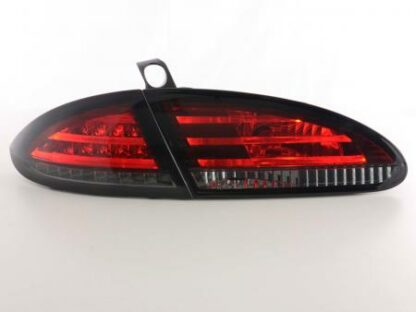 LED-takavalot Seat Leon Typ 1P vm. 05- punainen/musta Takavalot