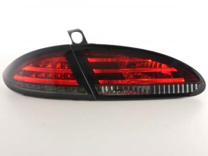 LED-takavalot Seat Leon Typ 1P vm. 05- punainen/musta Takavalot 2