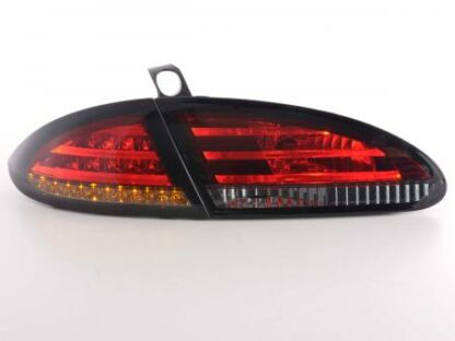 LED-takavalot Seat Leon Typ 1P vm. 05- punainen/musta Takavalot 4