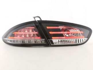 LED-takavalot Seat Leon Typ 1P vm. 09- musta Takavalot