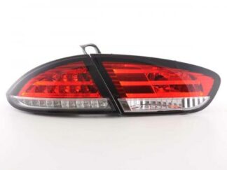 LED-takavalot Seat Leon Typ 1P vm. 09- punainen/kirkas Takavalot