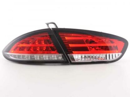 LED-takavalot Seat Leon Typ 1P vm. 09- punainen/kirkas Takavalot 2