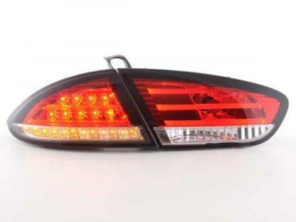LED-takavalot Seat Leon Typ 1P vm. 09- punainen/kirkas Takavalot 4