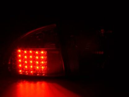 LED-takavalot Seat Leon type 1M vm. 1999-2005 punainen Takavalot 4