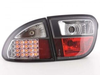 LED-takavalot Seat Leon type 1M vm. 1999-2005 musta Takavalot