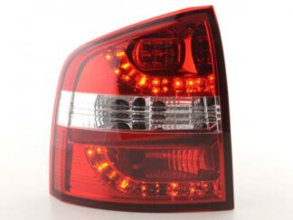 LED-takavalot Skoda Octavia Combi Typ 1Z vm. 05- punainen/kirkas Takavalot