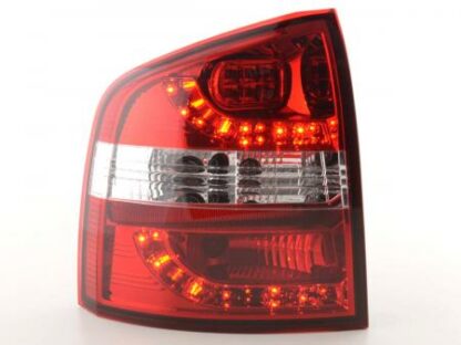 LED-takavalot Skoda Octavia Combi Typ 1Z vm. 05- punainen/kirkas Takavalot