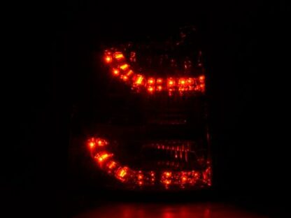 LED-takavalot Skoda Octavia Combi Typ 1Z vm. 05- punainen/kirkas Takavalot 4