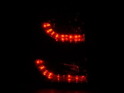 LED-takavalot Skoda Octavia Combi Typ 1Z vm. 05- punainen/musta Takavalot 4
