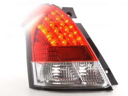 LED-takavalot Suzuki Swift Typ MZ vm. 05- kirkas/punainen Takavalot