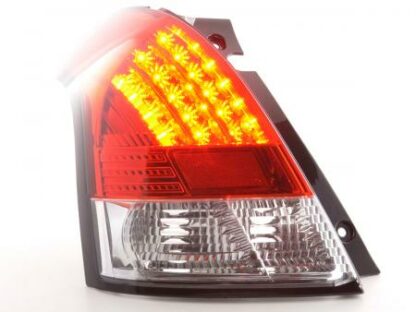 LED-takavalot Suzuki Swift Typ MZ vm. 05- kirkas/punainen Takavalot 3