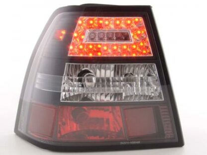 LED-takavalot VW Bora type 1J vm. 98-03 kirkas/musta Takavalot