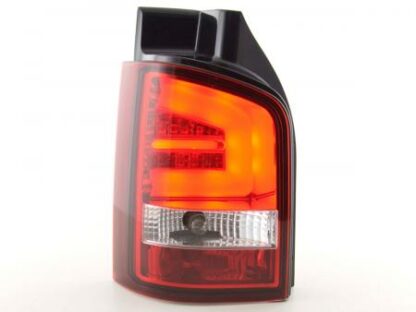 LED-takavalot VW T5 vm. 03-10 punainen/kirkas Takavalot 2