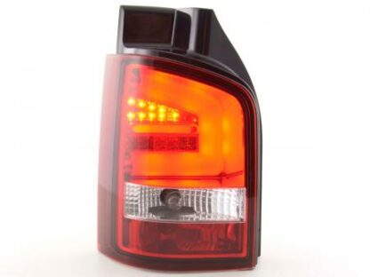 LED-takavalot VW T5 vm. 03-10 punainen/kirkas Takavalot 3