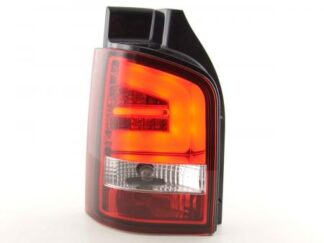 LED-takavalot VW T5 vm. 2010- punainen/kirkas Takavalot