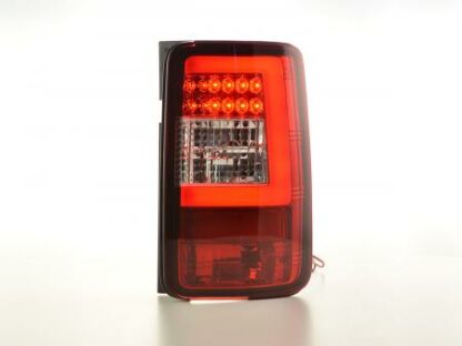 LED-takavalot VW Caddy 2K vm. 03-15 punainen/kirkas Takavalot