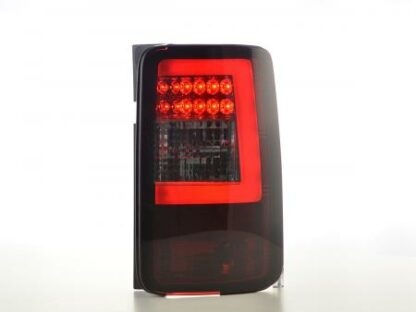 LED-takavalot VW Caddy (2K) vm. 03-15 punainen/smoke Takavalot