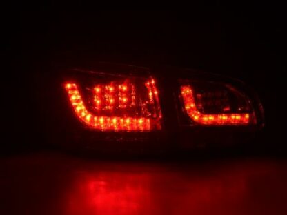 LED-takavalot VW Golf 6 (1K) vm. 08-13 punainen/musta Takavalot 3
