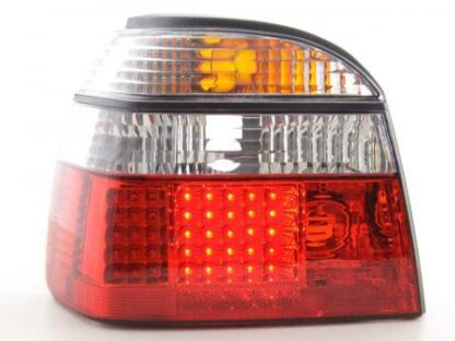 LED-takavalot VW Golf 3 type 1HXO vm. 92-97 kirkas/punainen Takavalot 2