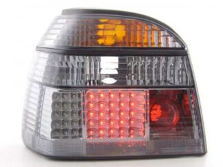 LED-takavalot VW Golf 3 type 1HXO vm. 92-97 musta Takavalot