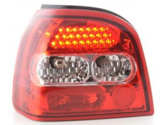 LED-takavalot VW Golf 3 type 1HXO vm. 92-97 kirkas/punainen Takavalot