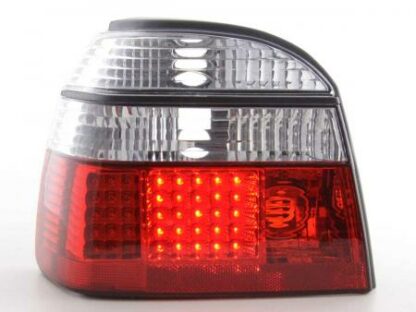 LED-takavalot VW Golf 3 type 1HXO vm. 92-97 kirkas/punainen Takavalot