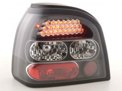 LED-takavalot VW Golf 3 type 1HXO vm. 92-97 musta Takavalot 2