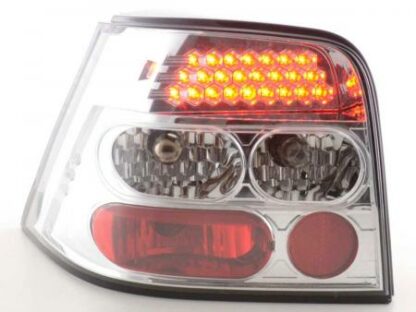 LED-takavalot VW Golf 4 type 1J vm. 98-02 kromi Takavalot 2