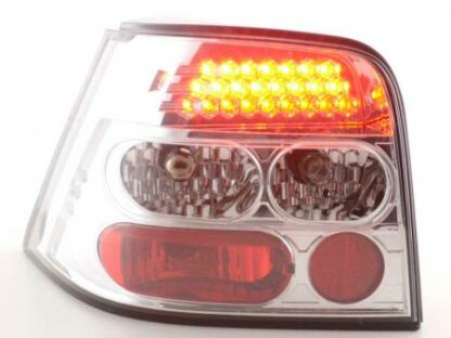 LED-takavalot VW Golf 4 type 1J vm. 98-02 kromi - Image 3