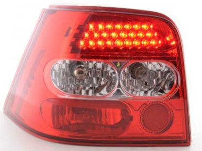 LED-takavalot VW Golf 4 type 1J vm. 98-02 kirkas/punainen Takavalot