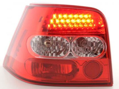 LED-takavalot VW Golf 4 type 1J vm. 98-02 kirkas/punainen Takavalot 3