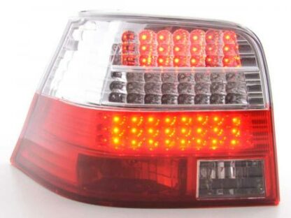 LED-takavalot VW Golf 4 type 1J vm. 98-02 kirkas/punainen Takavalot