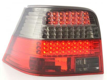 LED-takavalot VW Golf 4 type 1J vm. 98-02 musta/punainen Takavalot