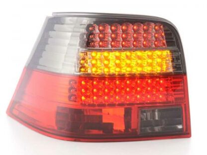 LED-takavalot VW Golf 4 type 1J vm. 98-02 musta/punainen Takavalot 4