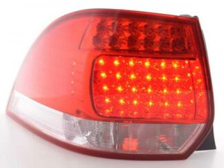 LED-takavalot VW Golf 5 Variant type 1KM vm. 07-09 kirkas/punainen Takavalot