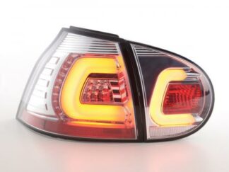 LED-takavalot VW Golf 5 vm. 03-08 kromi Takavalot