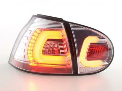 LED-takavalot VW Golf 5 vm. 03-08 kromi Takavalot 2