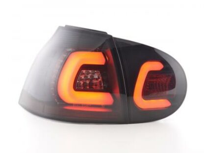 LED-takavalot VW Golf 5 vm. 03-08 musta Takavalot