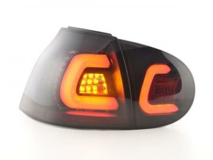 LED-takavalot VW Golf 5 vm. 03-08 musta Takavalot 3